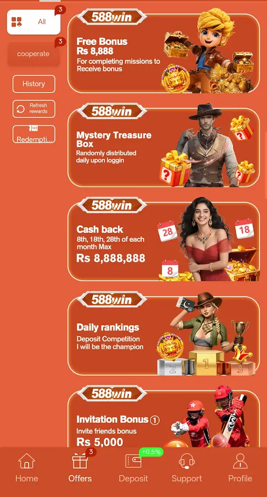 588Win Game Bonus