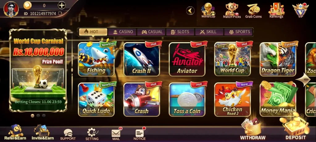 Royal x777 Game offers a complete and enjoyable online casino experience that combines fun, rewards, and convenience. 