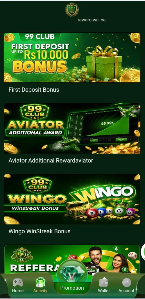 99CLUB Game brings together fun, fairness, and real earning potential in one platform.