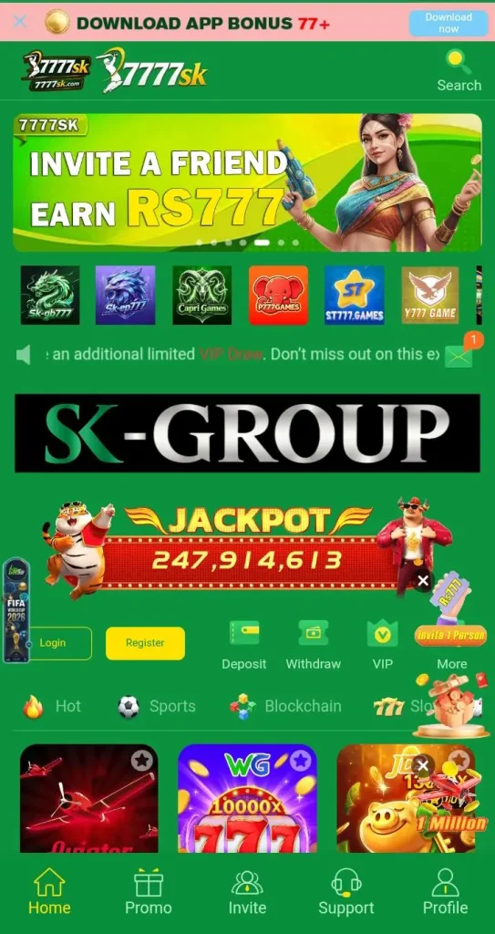 Users in Pakistan will find 7777SK Game to be an exceptional blend of fun and profit. This guide reveals trustworthy characteristics, hassle-free downloads, and useful ideas along the way.
